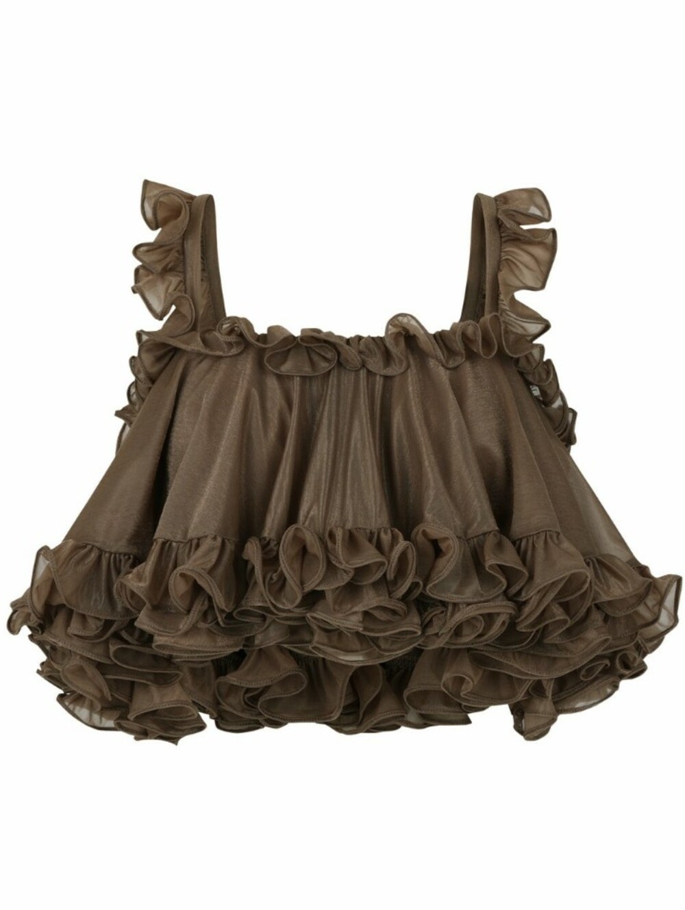 *ISO* Laina Rauma So Babydoll Tiered Ruffle Camisole